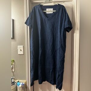 Not Perfect Linen Berlin dress